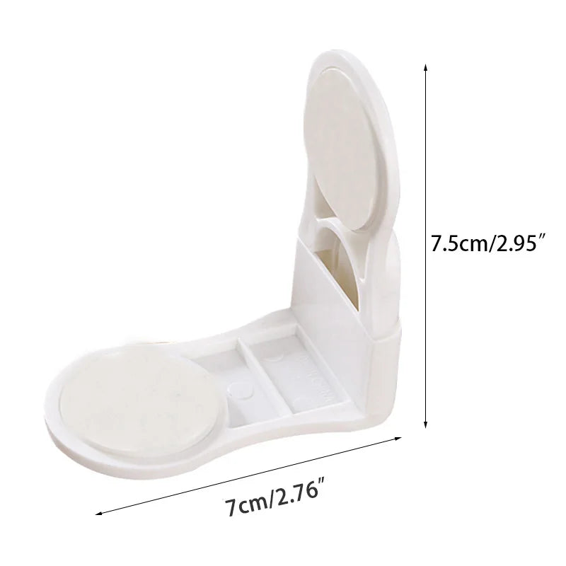 Baby Safety Drawer Lock – White Anti-Pinch Cabinet Buckle