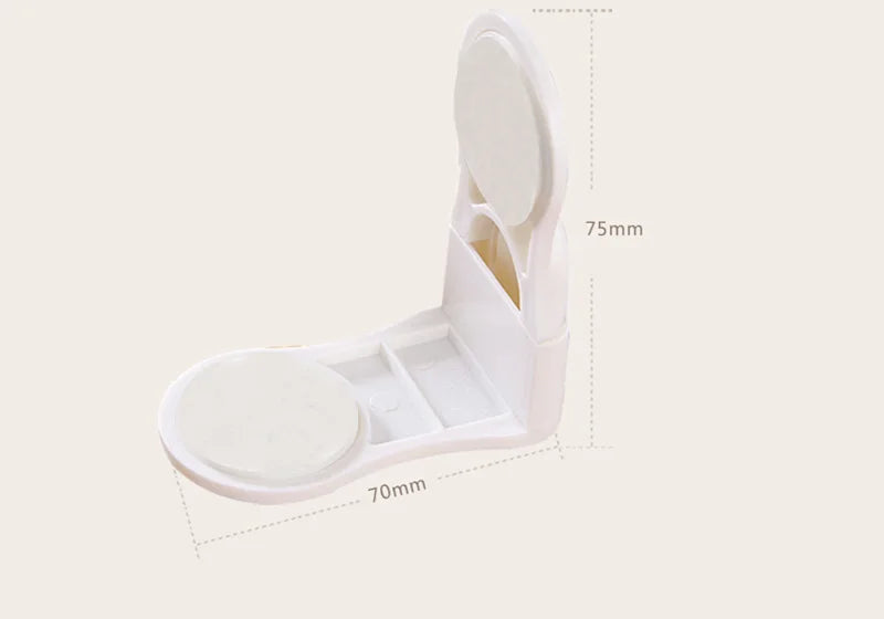 Baby Safety Drawer Lock – White Anti-Pinch Cabinet Buckle