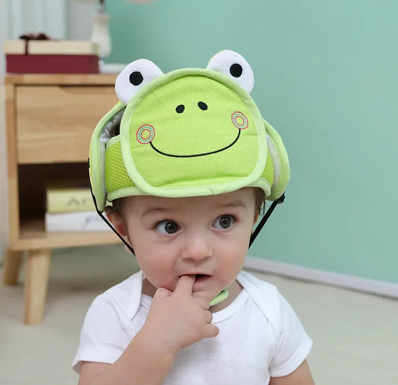 Adjustable Baby Safety Helmet – Anti-Fall & Head Protection Cap for Toddlers