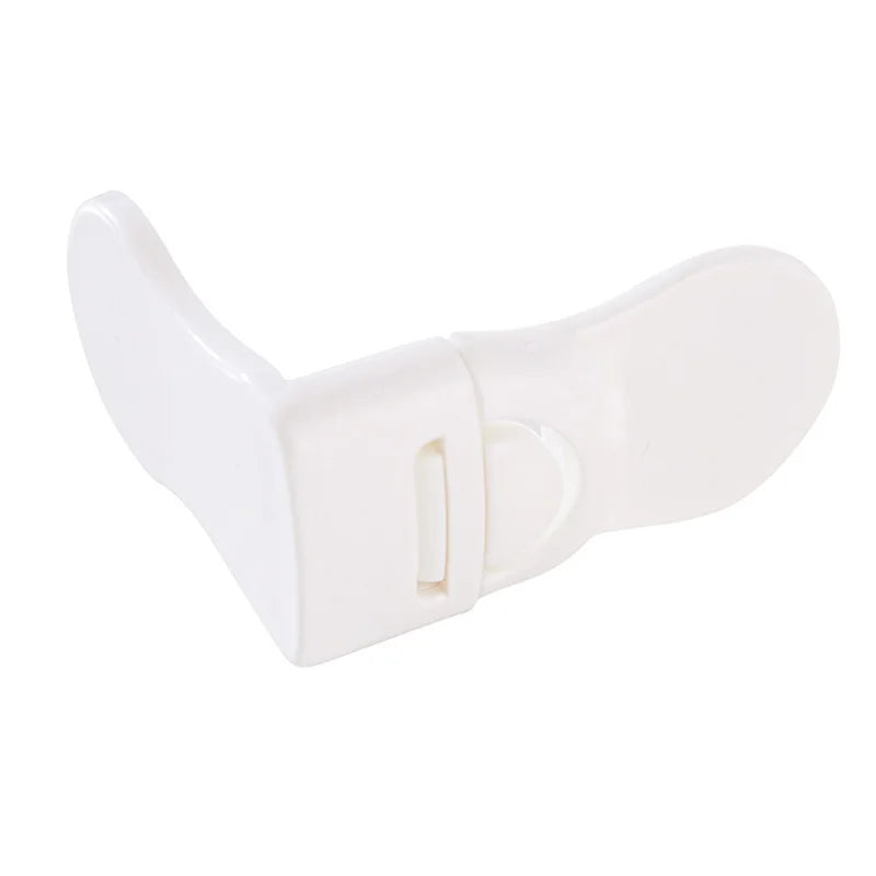 Baby Safety Drawer Lock – White Anti-Pinch Cabinet Buckle