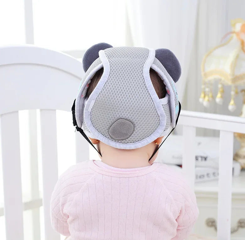 Adjustable Baby Safety Helmet – Anti-Fall & Head Protection Cap for Toddlers
