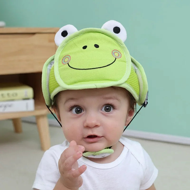 Adjustable Baby Safety Helmet – Anti-Fall & Head Protection Cap for Toddlers