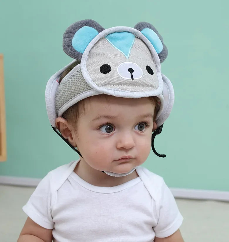 Adjustable Baby Safety Helmet – Anti-Fall & Head Protection Cap for Toddlers