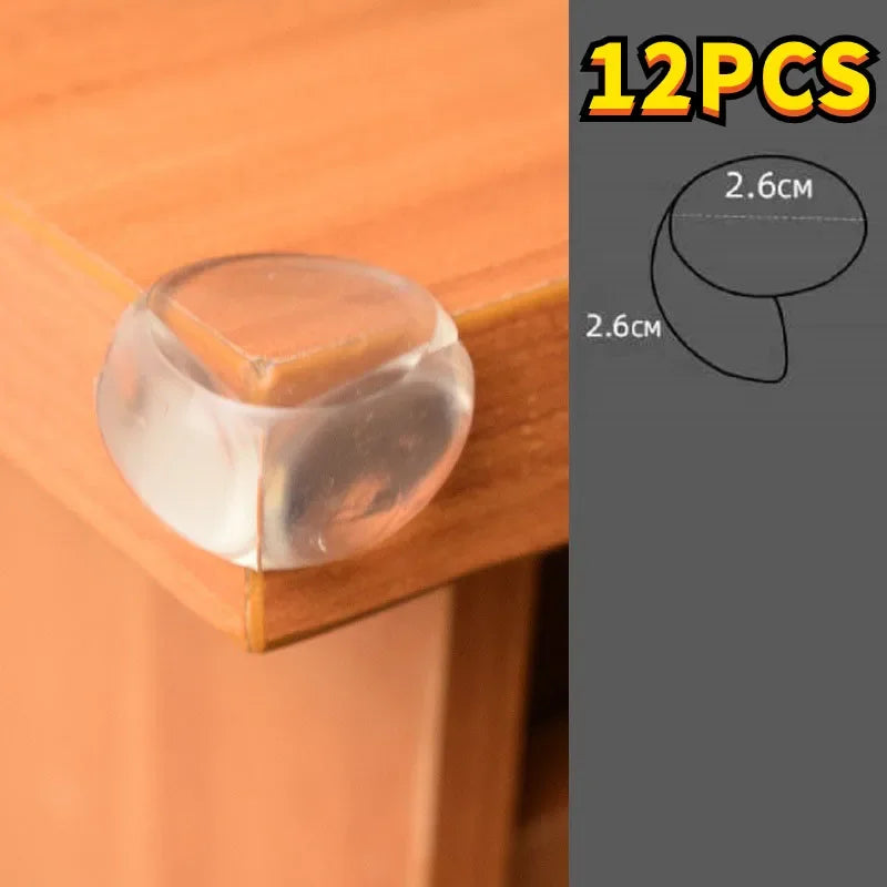 Baby Safety Corner Protector – Soft Transparent Silicone Edge Guard