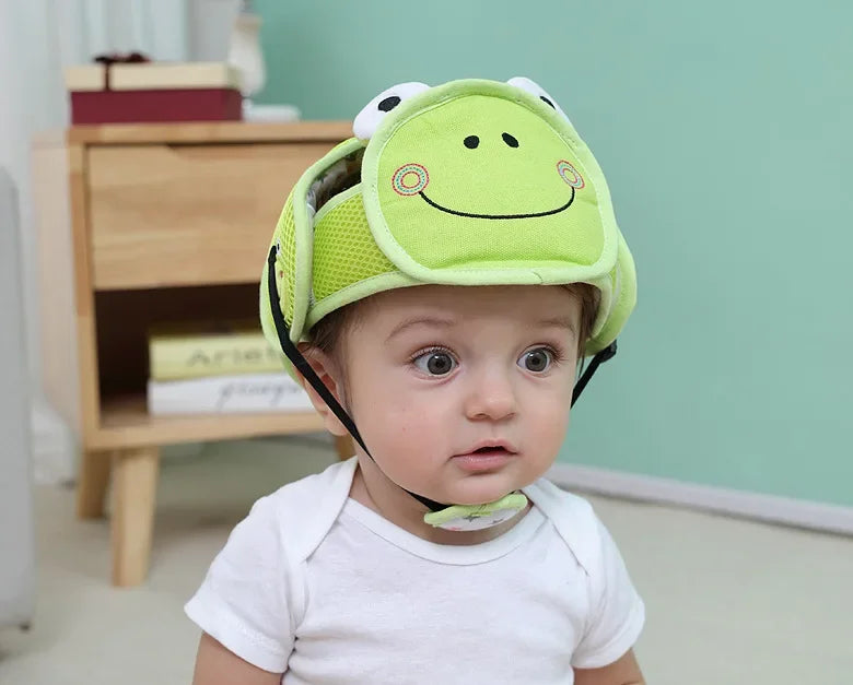 Adjustable Baby Safety Helmet – Anti-Fall & Head Protection Cap for Toddlers