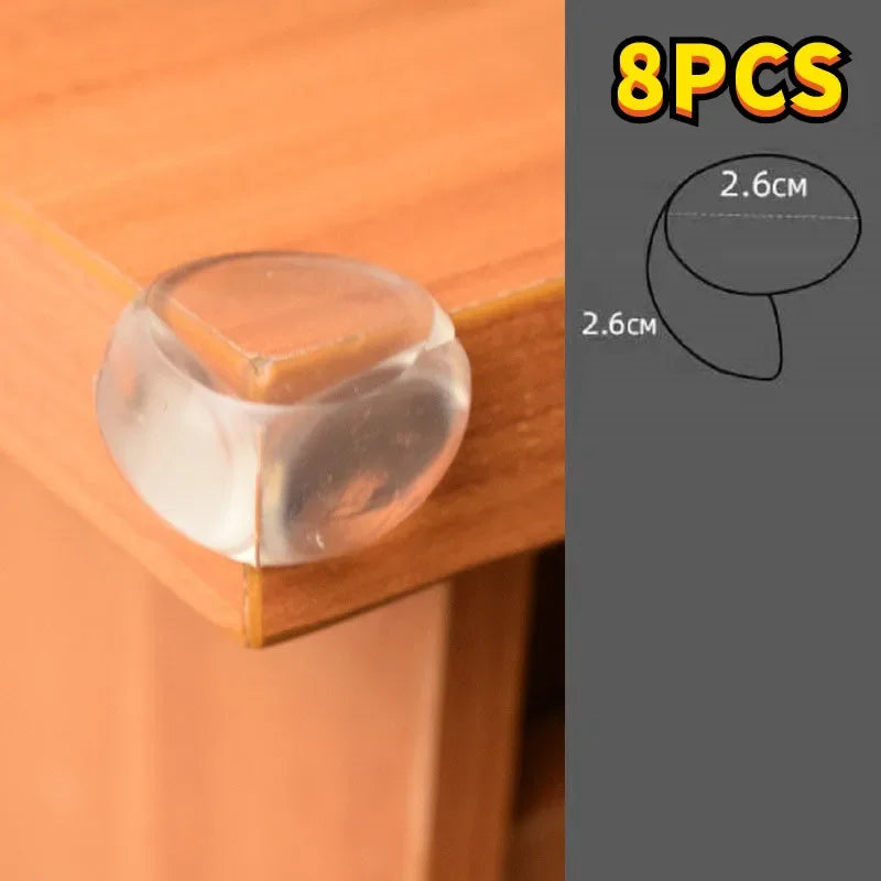 Baby Safety Corner Protector – Soft Transparent Silicone Edge Guard