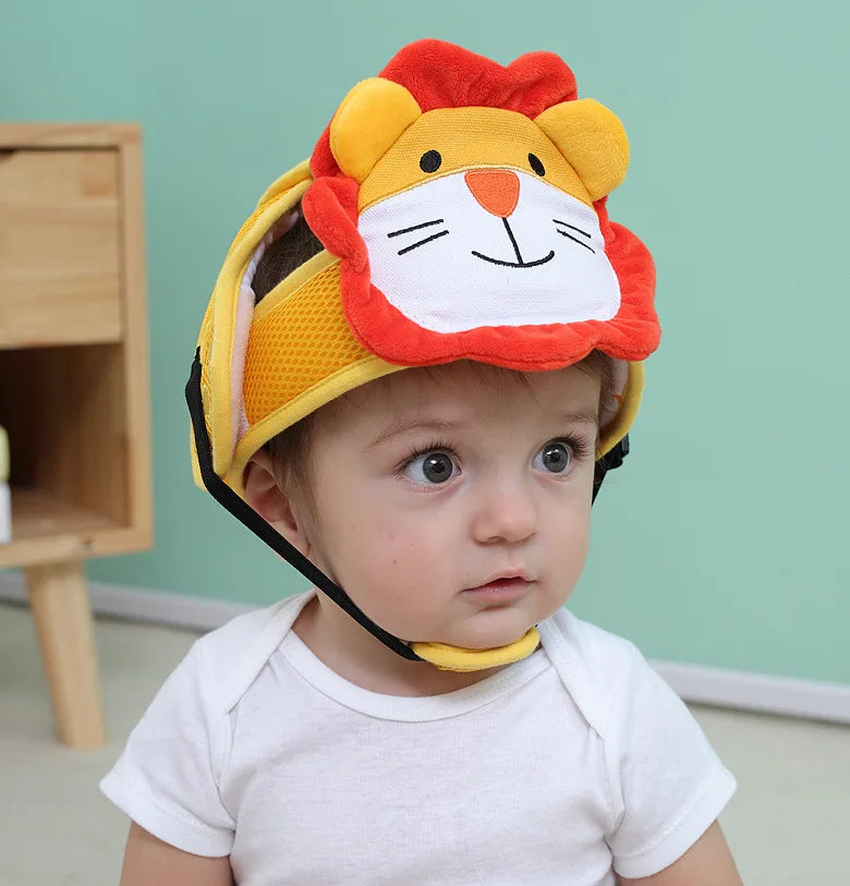 Adjustable Baby Safety Helmet – Anti-Fall & Head Protection Cap for Toddlers