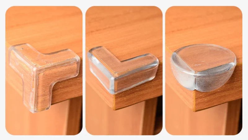 Baby Safety Corner Protector – Soft Transparent Silicone Edge Guard