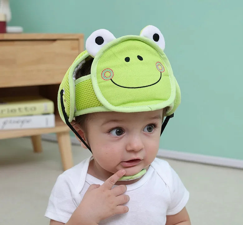 Adjustable Baby Safety Helmet – Anti-Fall & Head Protection Cap for Toddlers