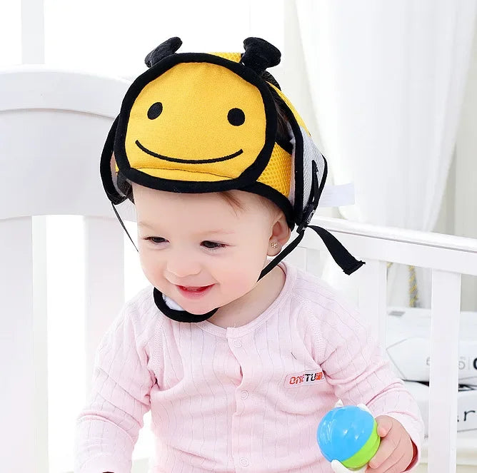 Adjustable Baby Safety Helmet – Anti-Fall & Head Protection Cap for Toddlers