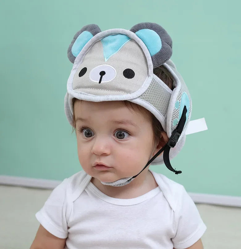 Adjustable Baby Safety Helmet – Anti-Fall & Head Protection Cap for Toddlers