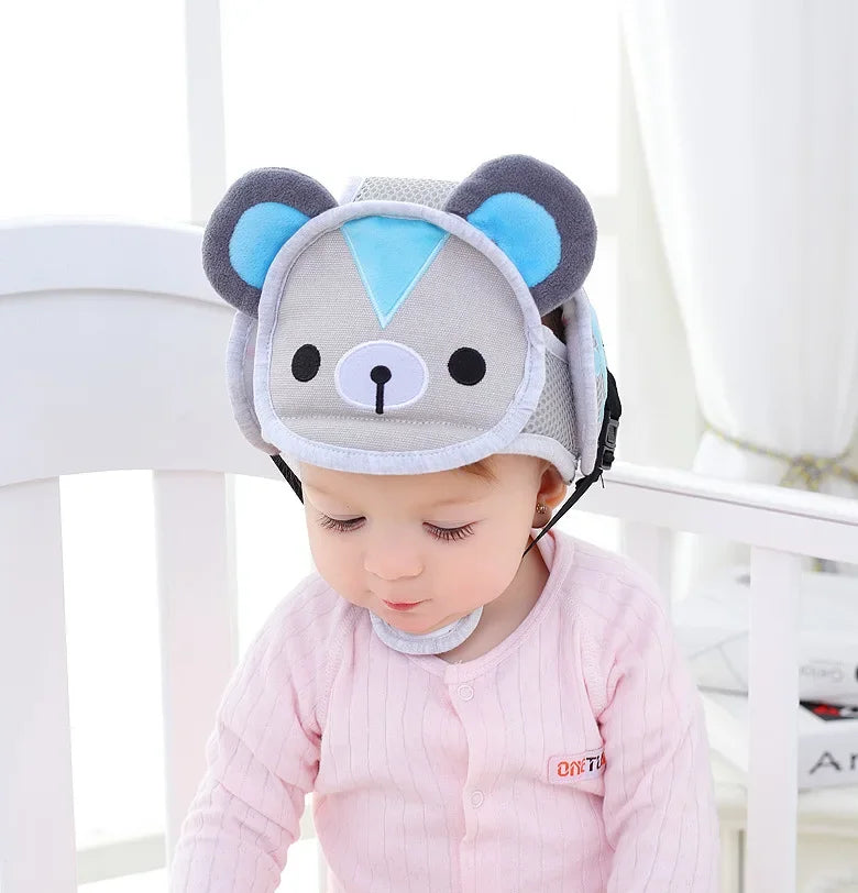 Adjustable Baby Safety Helmet – Anti-Fall & Head Protection Cap for Toddlers