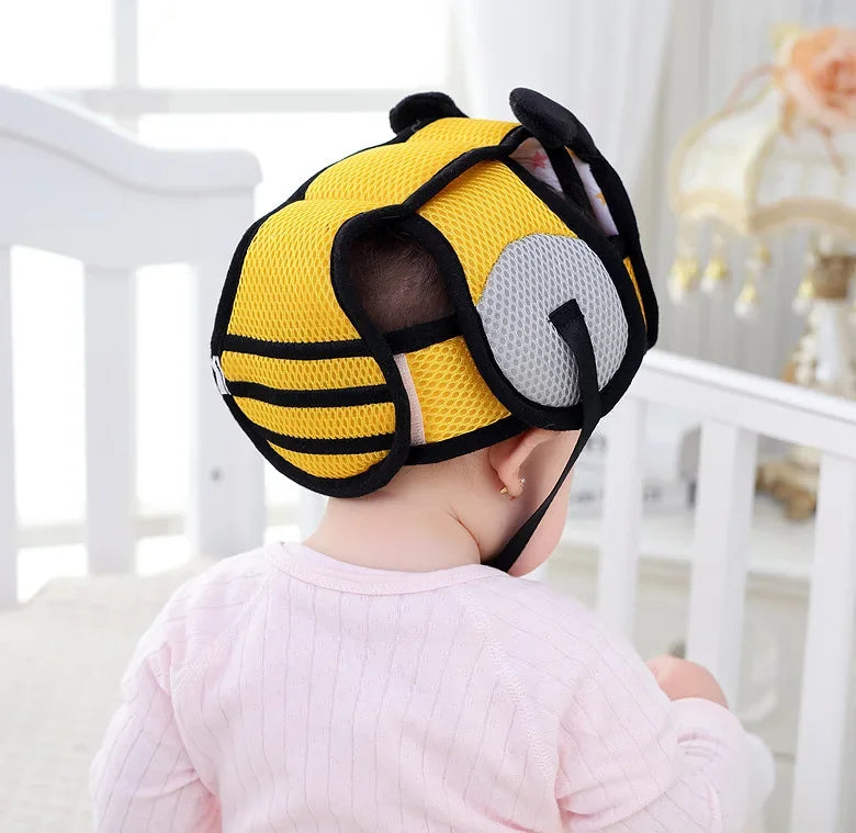 Adjustable Baby Safety Helmet – Anti-Fall & Head Protection Cap for Toddlers