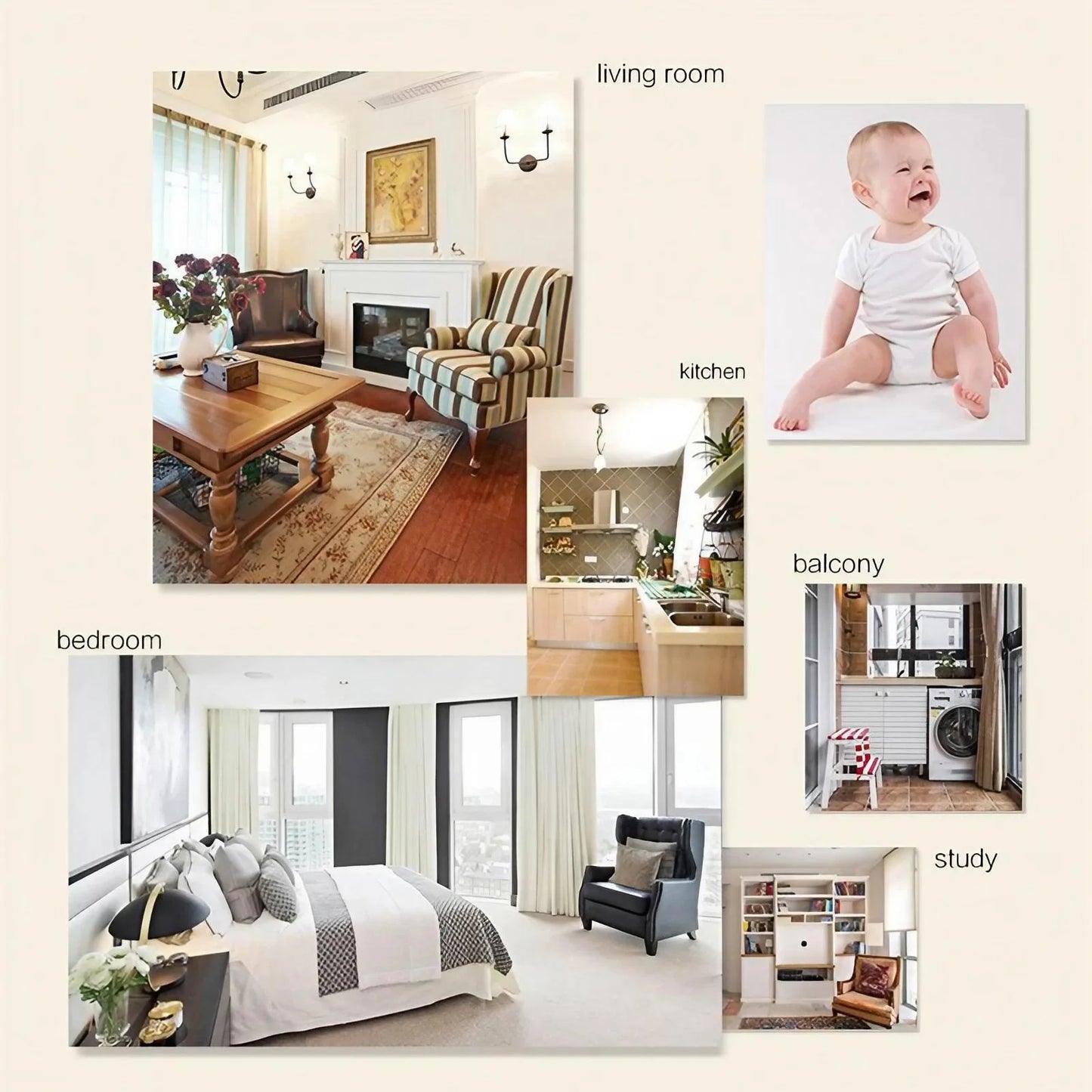 207cm Child Safety Bumper Strip – Thick L-Shaped Edge Protector