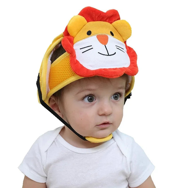 Adjustable Baby Safety Helmet – Anti-Fall & Head Protection Cap for Toddlers