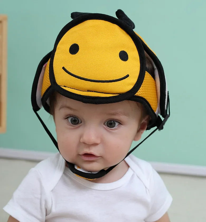 Adjustable Baby Safety Helmet – Anti-Fall & Head Protection Cap for Toddlers