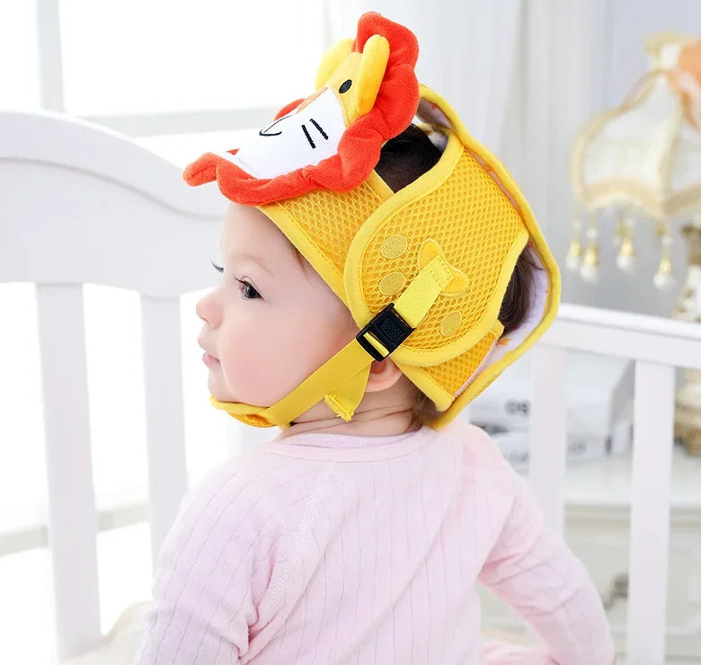 Adjustable Baby Safety Helmet – Anti-Fall & Head Protection Cap for Toddlers